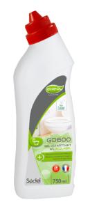  Gel détartrant WC Ecolabel GD 600 Sodel 750 ML