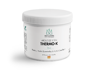 Argile de soin THERMO-K MEDICAFARM 250 G